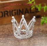 1.5” Little gold crown cake Topper