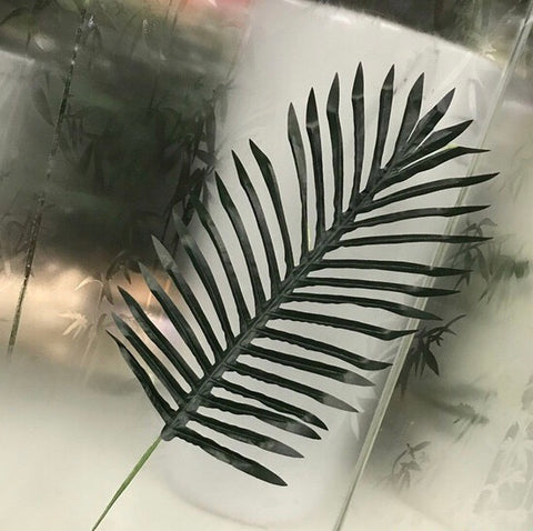 Phoenix palm green LEAF FOR WEDDING ARTIFICIAL FLOWER