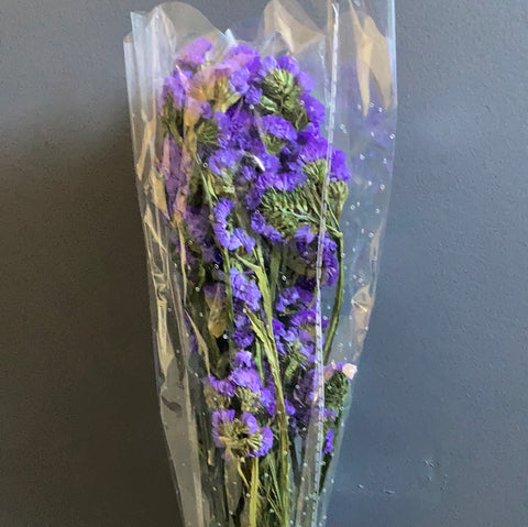 Preserved Purple Statice forget me not