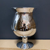 New Mercury Goblet Urn  Vase (Silver) -8” URN1