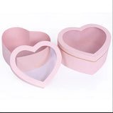 Set of 2 Heart Shaped box centerpiece For Flowers