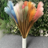 Pampas Grass Artificial Flower chocolate