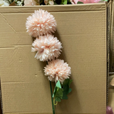 New blush Pom Artificial Filler Flower