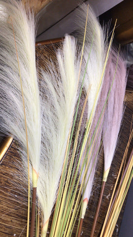 Pampas Grass Artificial Flower blush