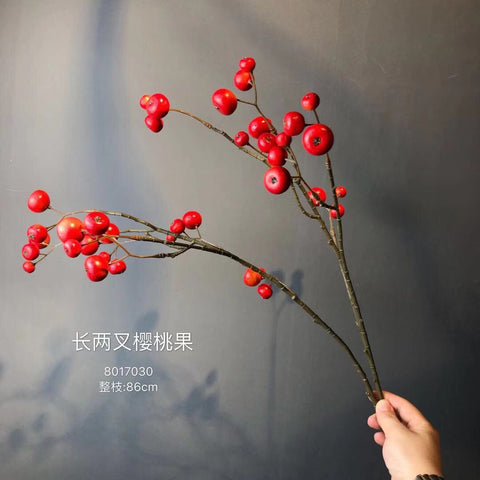 Red BERRY ARTIFICIAL FLOWER