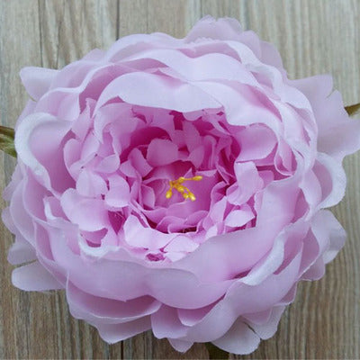 Purple Peony FLOWER ARTIFICIAL FLOWER HEAD WEDDING peonies