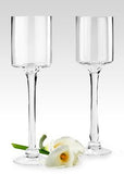 Monet Candleholder set of 3 glass vase wedding centerpiece