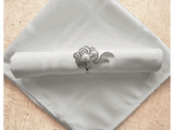 Damask Table cloth round 90" various colours and prints - Richview Glass Wedding Supplies