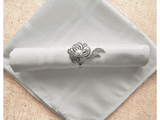 Damask Table cloth round 120" various colours and prints - Richview Glass Wedding Supplies