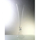 Floor Vase 40" Reversible Clarinet Vase V3761 Tall Vase XD2072 - Richview Glass Wedding Supplies