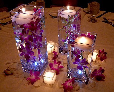 4"x4"x12" Cube Square Vase - Richview Glass Wedding Supplies