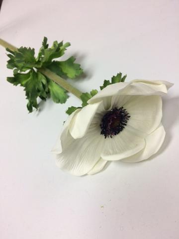 Anemone Poppy PU Material Floramatique Real Touch SB021- ANE1-1 - Richview Glass Wedding Supplies